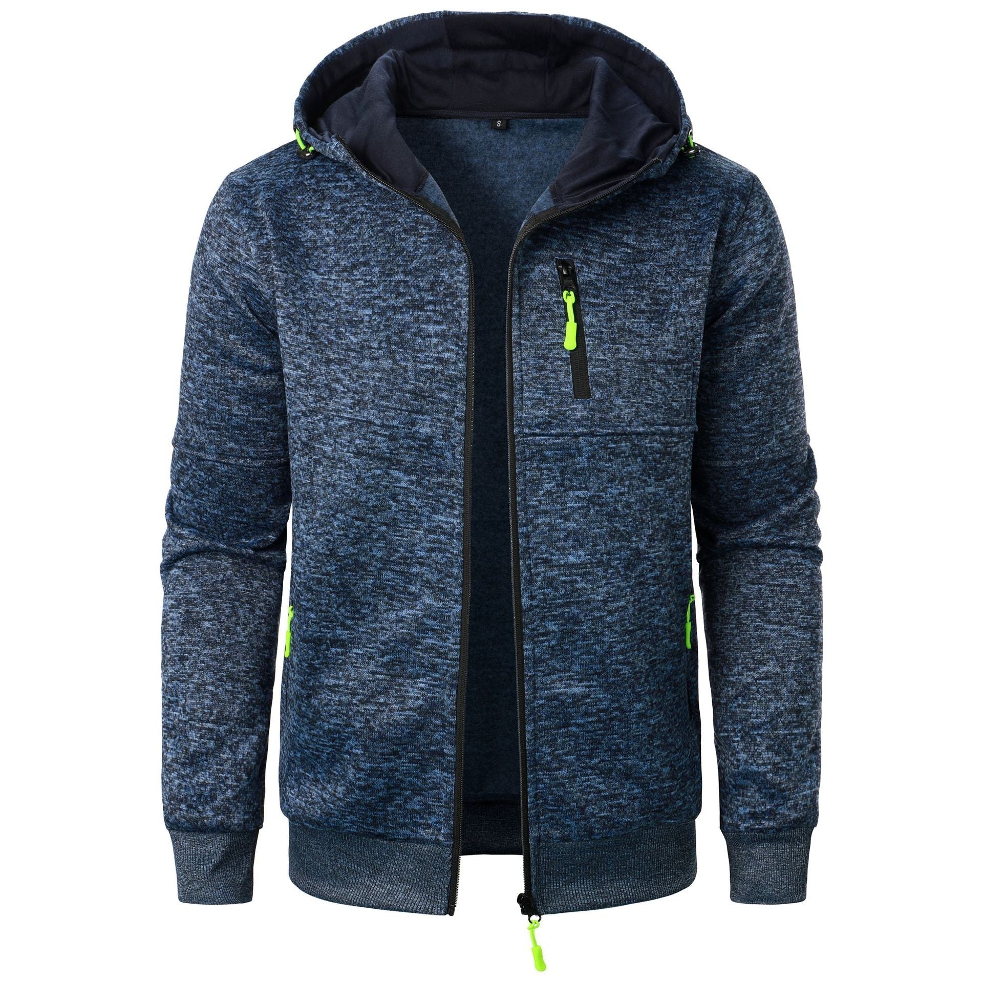 Men's Patterned Zip Hoodie Comfortable Breathable Stylish Casual Everyday