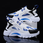 Men's Sculpted Sole Layered Mesh Sneakers