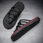 Men's Multi Strap Cushioned Anti Slip Beach Sandals