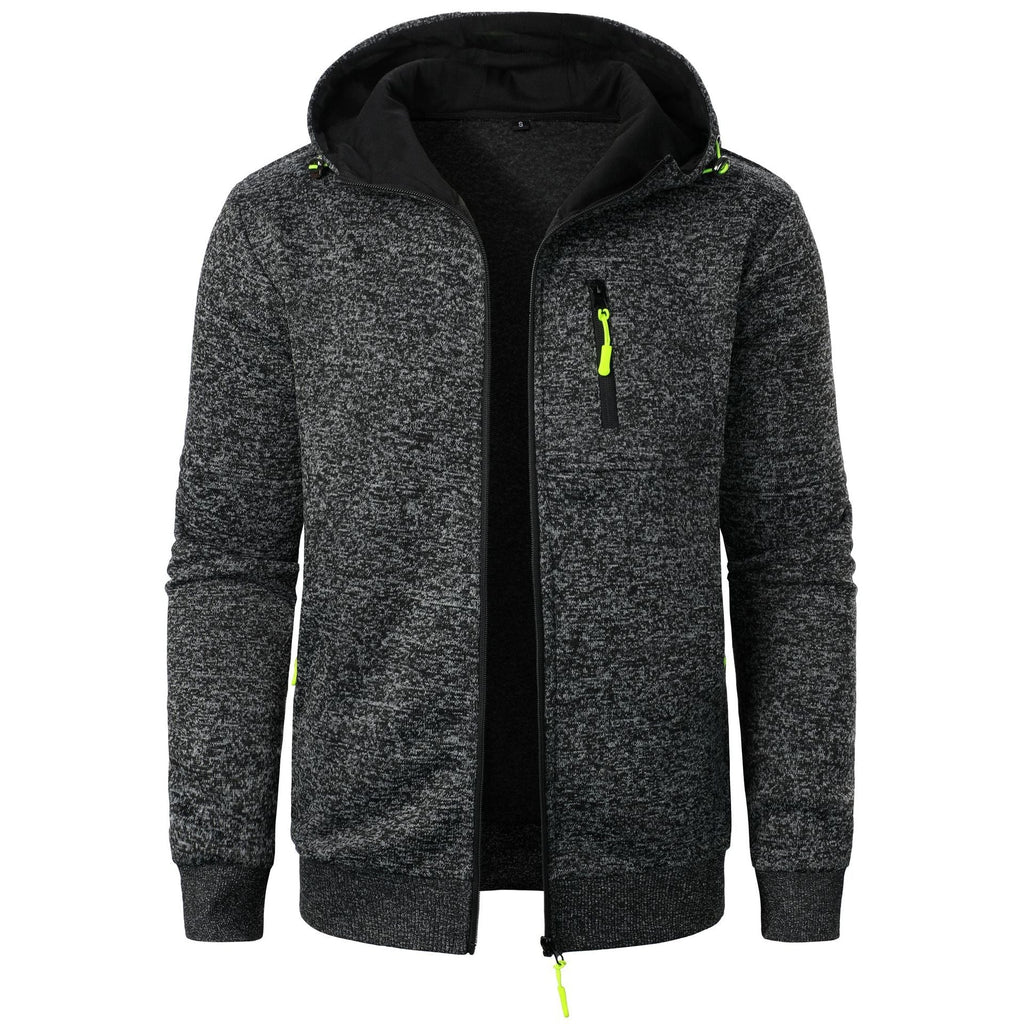 Men's Patterned Zip Hoodie Comfortable Breathable Stylish Casual Everyday