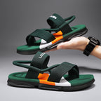 Men's Sport Strap Sandals Cushioned Non Slip Summer Slides
