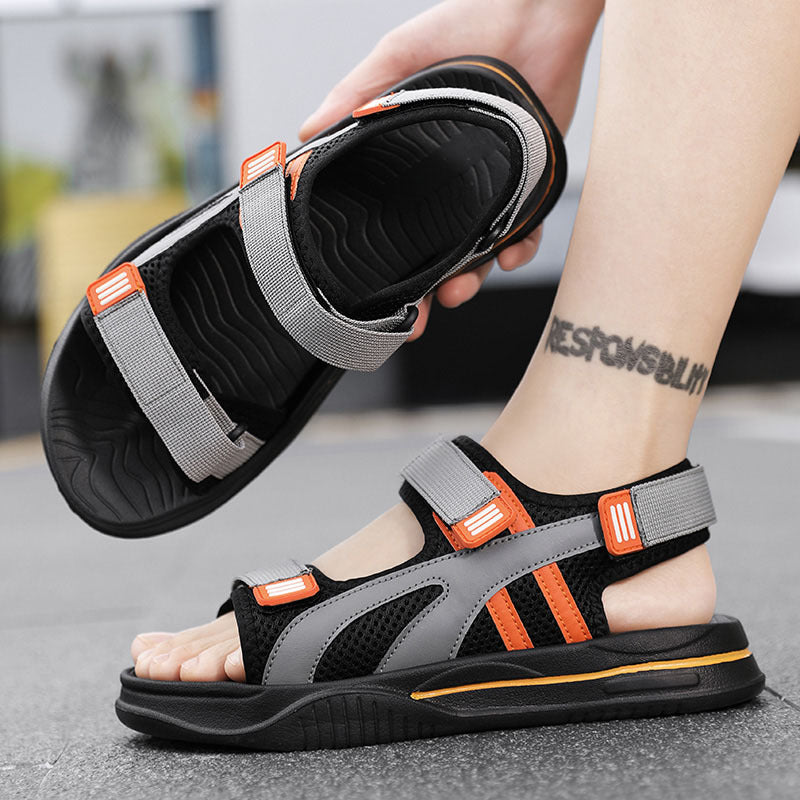 Men's Cushioned Sport Sandals Adjustable Non Slip Summer Footwear