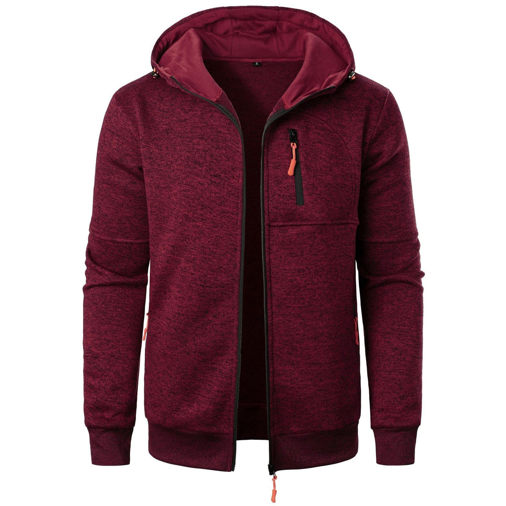 Men's Patterned Zip Hoodie Comfortable Breathable Stylish Casual Everyday