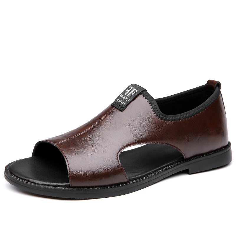Men's Slip On Cutout Sandals Lightweight Casual Summer Shoes