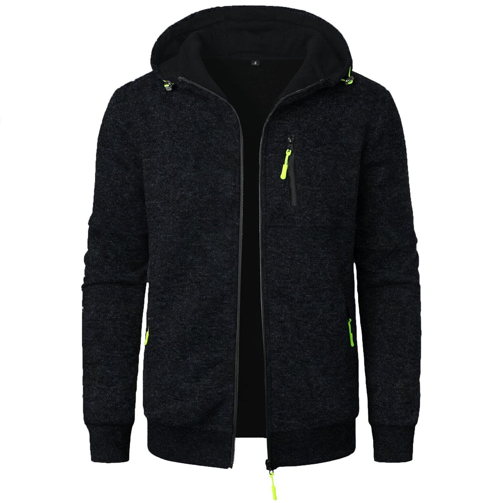 Men's Patterned Zip Hoodie Comfortable Breathable Stylish Casual Everyday
