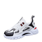 Men's Sculpted Sole Layered Mesh Sneakers