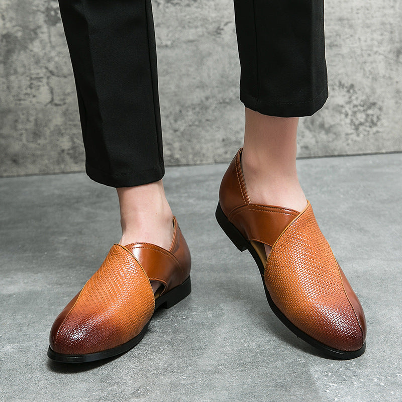 Women's Slim-Profile Real Leather Loafers with Supportive Sole