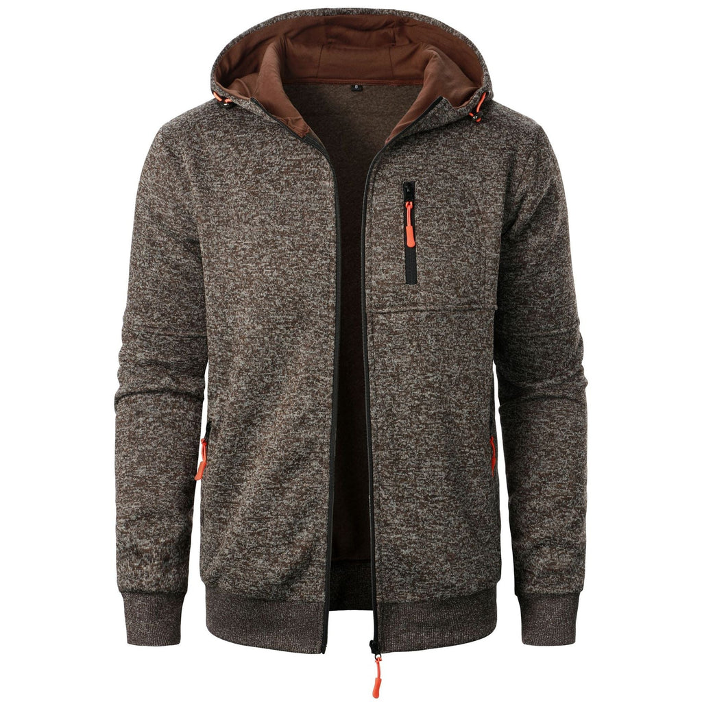 Men's Patterned Zip Hoodie Comfortable Breathable Stylish Casual Everyday