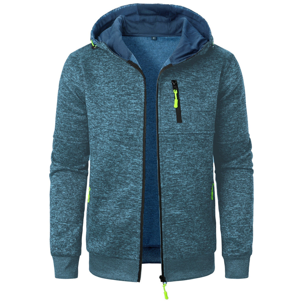 Men's Patterned Zip Hoodie Comfortable Breathable Stylish Casual Everyday