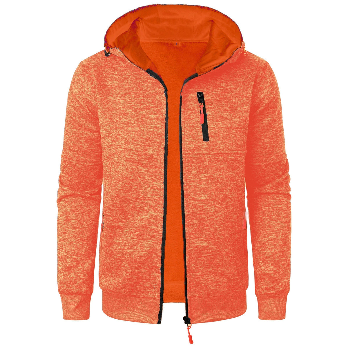 Men's Patterned Zip Hoodie Comfortable Breathable Stylish Casual Everyday