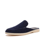 Men's Backless Loafer Slip On Suede Style Summer Shoes