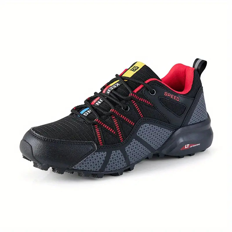 Men's Trail Sneakers Rugged Grip Reinforced Outdoor Build