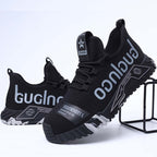 Men's Printed Safety Work Trainers Protective Lightweight Shoes