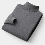 Men's Merino Roll Neck Sweater Polished Winter Staple
