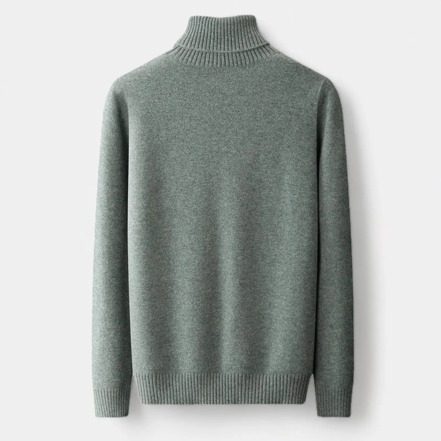 Men's Merino Roll Neck Sweater Polished Winter Staple