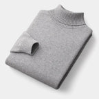 Men's Merino Roll Neck Sweater Polished Winter Staple