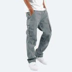 Men's Cargo Trousers Multi Pocket Utility Outdoor Pants