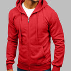 Men's Zip Up Hoodie Comfortable Breathable Stylish Casual Everyday