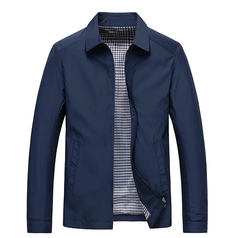 Men's Lightweight Water Repellent Jacket Streamlined Travel Layer