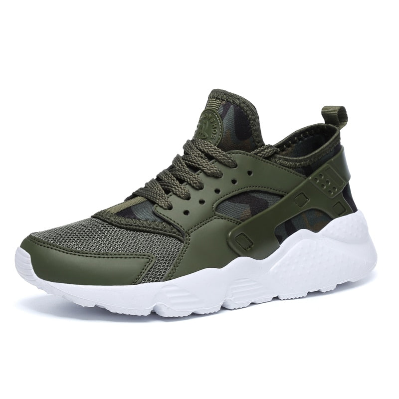 Men's Chunky Sneakers Cushioned Sole Lace Up Streetwear Comfort