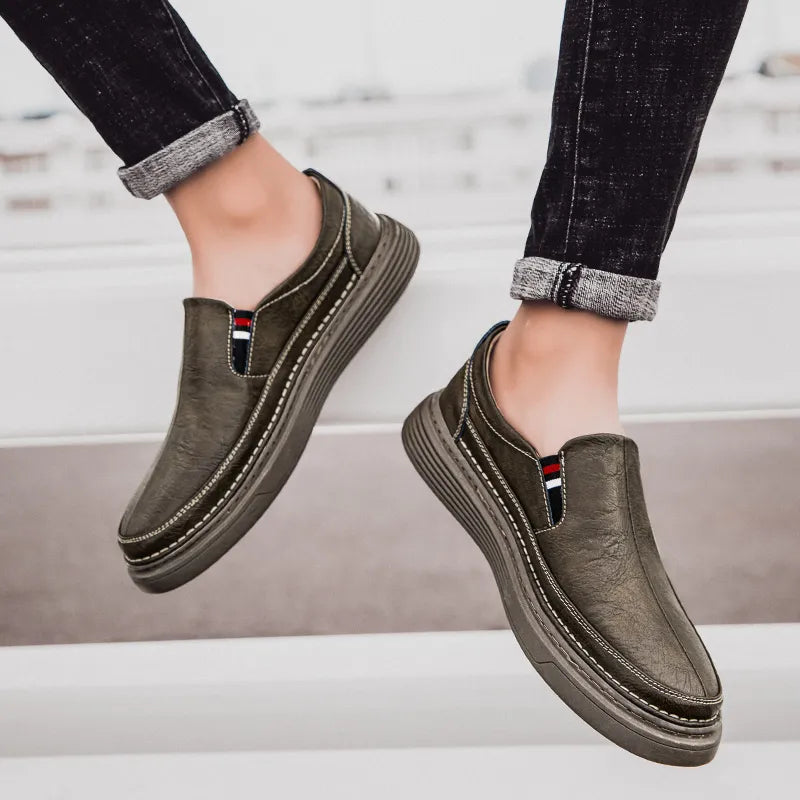 Women's Easy-Walking Slip-On Loafers in Quality Leather