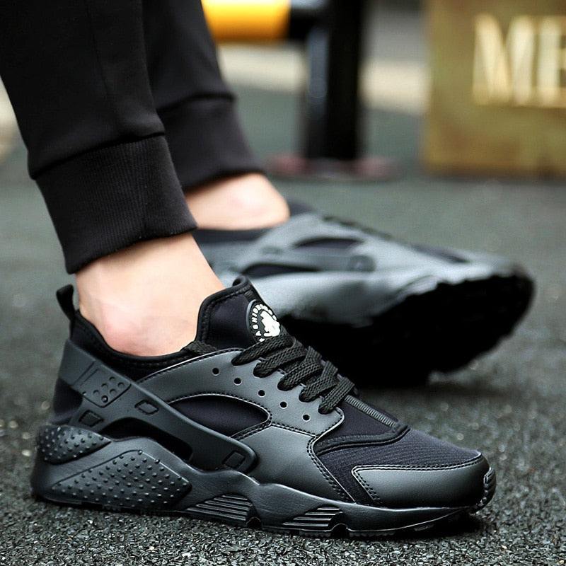 Men's Chunky Sneakers Cushioned Sole Lace Up Streetwear Comfort