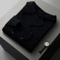 Men's Knitted Hoodie Relaxed Drawstring Pullover for Casual Wear