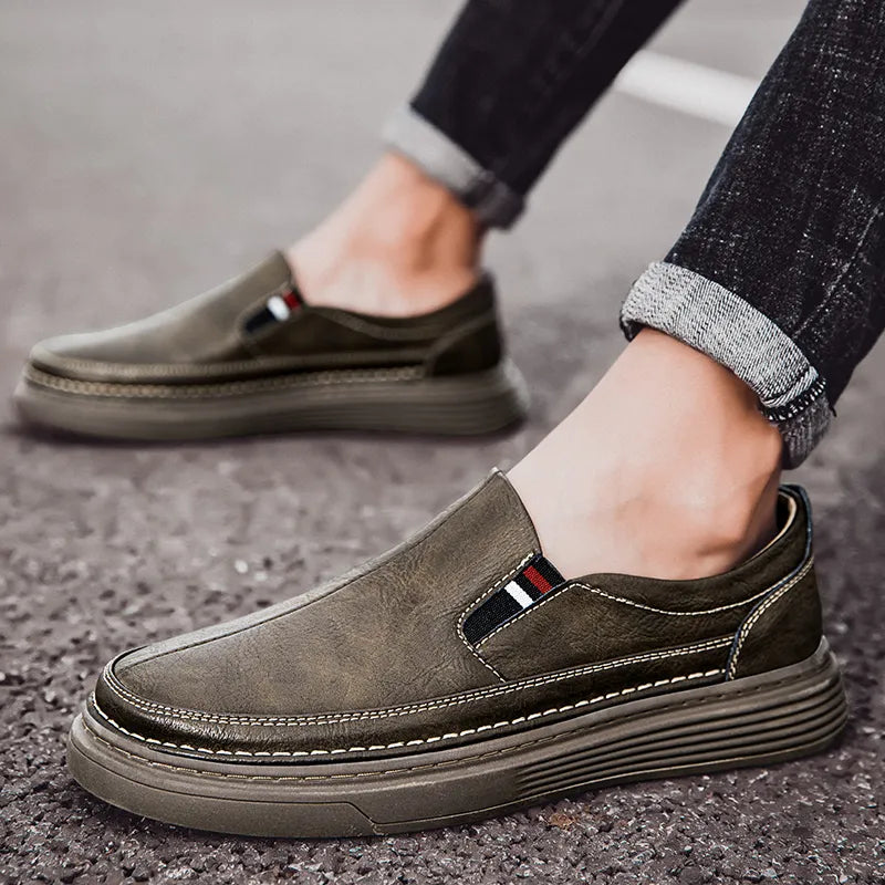 Women's Easy-Walking Slip-On Loafers in Quality Leather