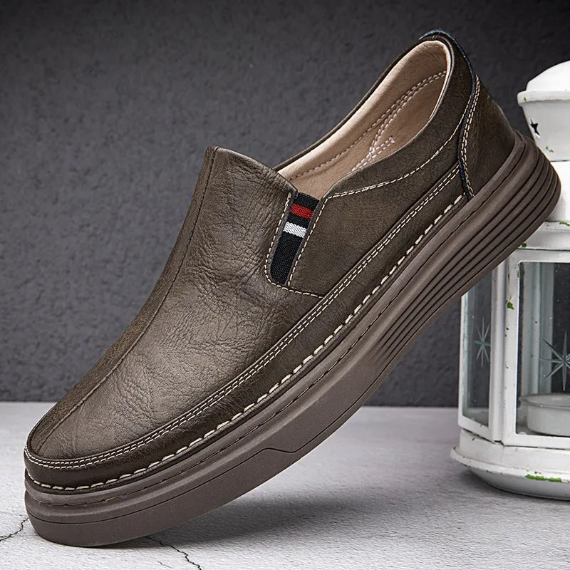 Women's Easy-Walking Slip-On Loafers in Quality Leather
