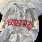 Men's Embroidered Hoodie Comfortable Breathable Stylish Casual Everyday Streetwear