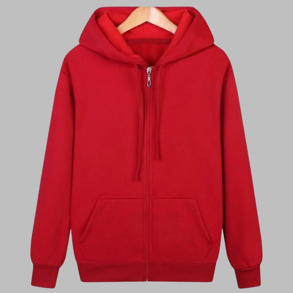 Men's Zip Up Hoodie Comfortable Breathable Stylish Casual Everyday