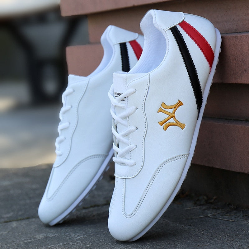 Men's Classic Casual Trainers Lightweight Lace Up Shoes