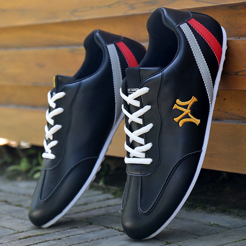 Men's Classic Casual Trainers Lightweight Lace Up Shoes