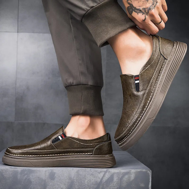 Women's Easy-Walking Slip-On Loafers in Quality Leather