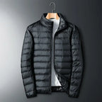 Men's Lightweight Puffer Jacket Compact Travel Outerwear