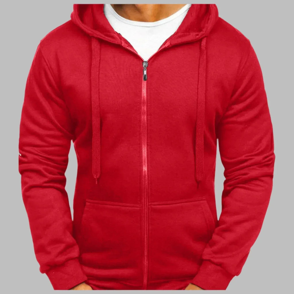 Men's Zip Up Hoodie Comfortable Breathable Stylish Casual Everyday