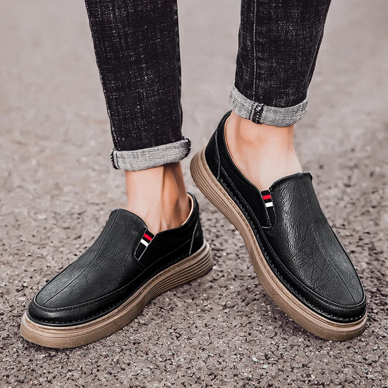 Women's Easy-Walking Slip-On Loafers in Quality Leather