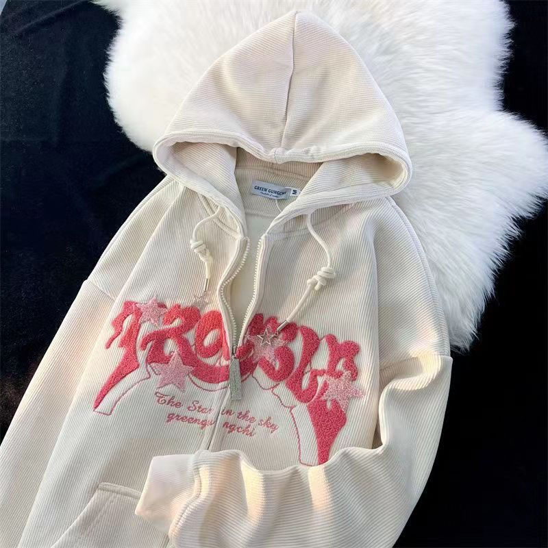 Men's Embroidered Hoodie Comfortable Breathable Stylish Casual Everyday Streetwear