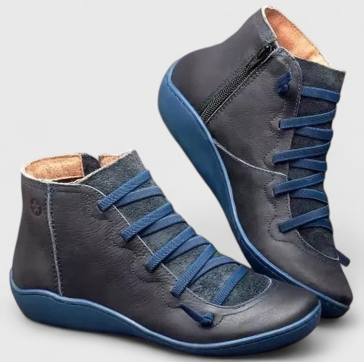 Women's Everyday Boots with Built-In Arch Support – Blue