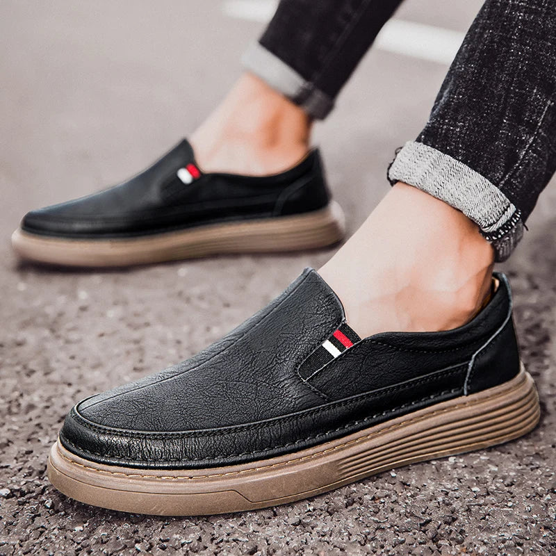 Women's Easy-Walking Slip-On Loafers in Quality Leather
