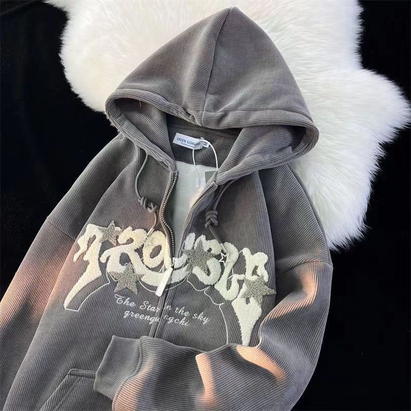 Men's Embroidered Hoodie Comfortable Breathable Stylish Casual Everyday Streetwear