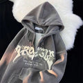 Men's Embroidered Hoodie Comfortable Breathable Stylish Casual Everyday Streetwear