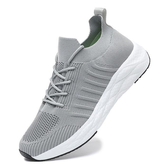 Men's Breathable Sport Trainers Lightweight Comfortable Flexible Cushioned Casual