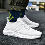 Men's Breathable Sport Trainers Lightweight Comfortable Flexible Cushioned Casual