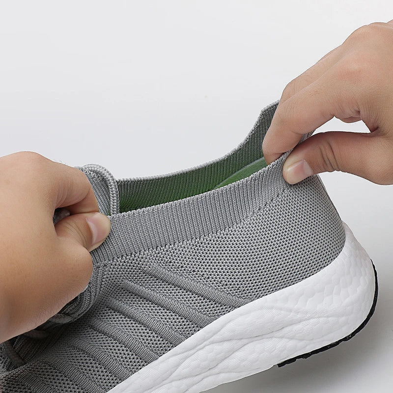 Men's Breathable Sport Trainers Lightweight Comfortable Flexible Cushioned Casual