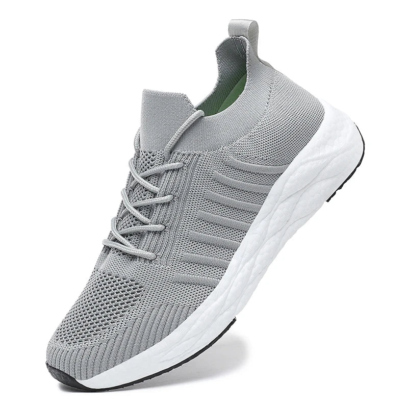 Men's Breathable Sport Trainers Lightweight Comfortable Flexible Cushioned Casual
