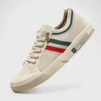 Men's Knit Low Top Sneakers Breathable Lace Up Shoes