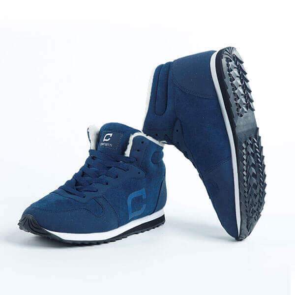 Men's Warm Lined Winter Shoes Slip Resistant High Top