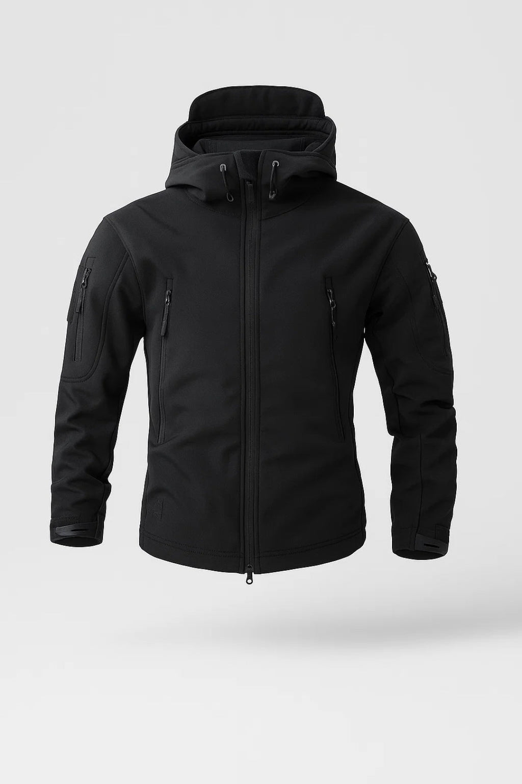 Men's Functional Jacket with Hood and Zip Casual Lightweight