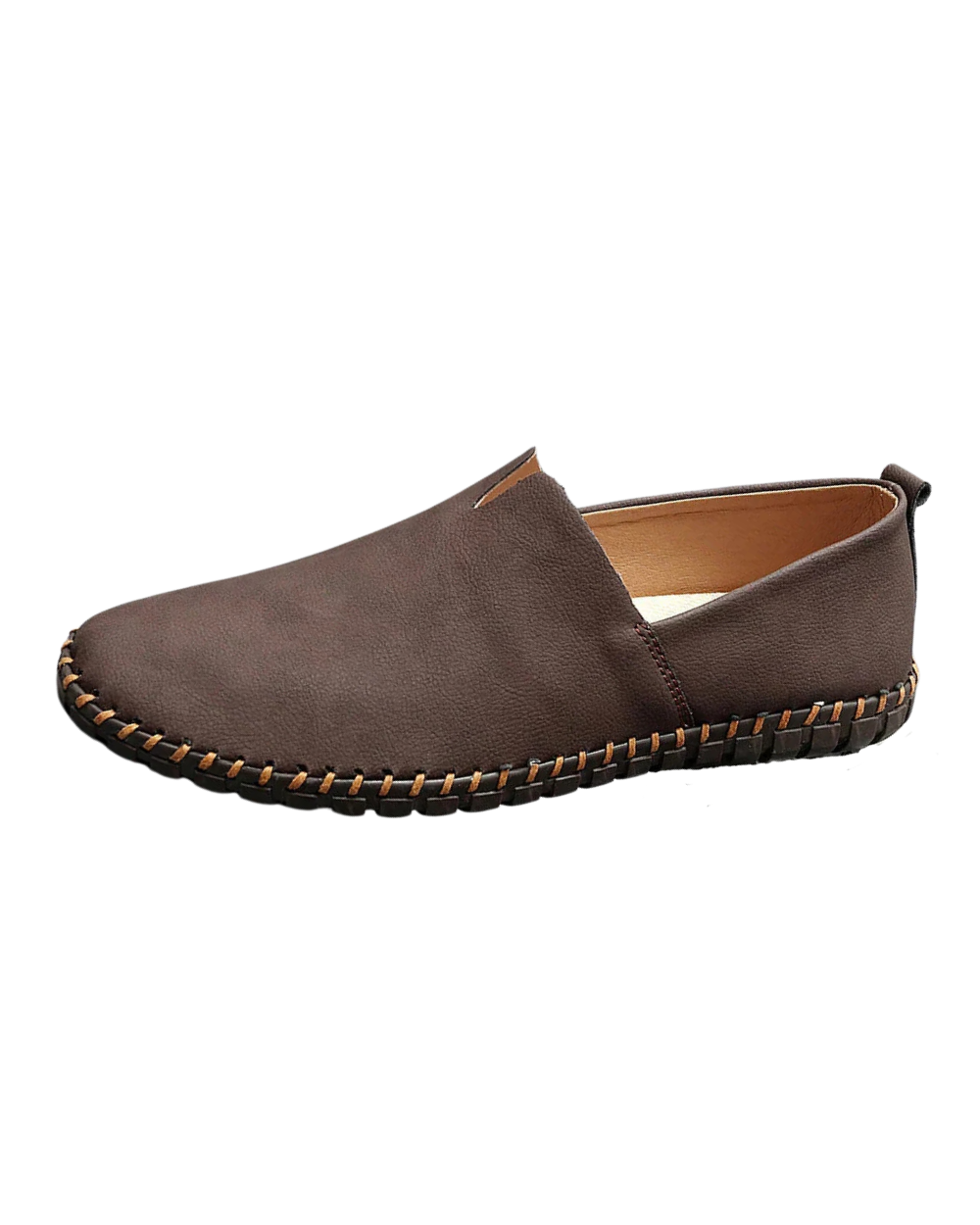 Men's Classic Leather Loafers Comfortable Everyday Smart Casual Shoes
